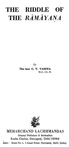 Riddles of Ramayana